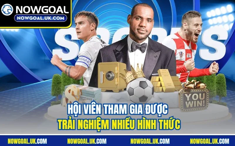 Hội viên tham gia được trải nghiệm nhiều hình thức